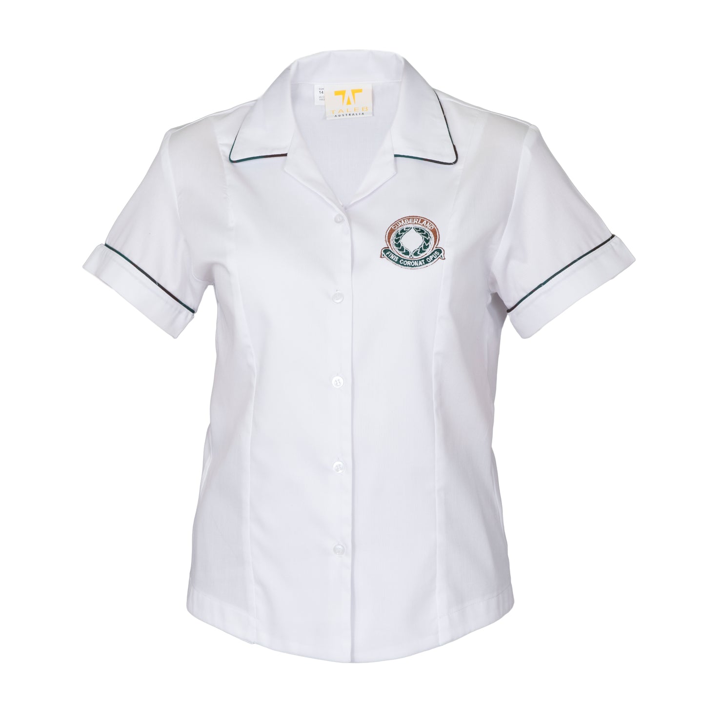 Girls short sleeve blouse