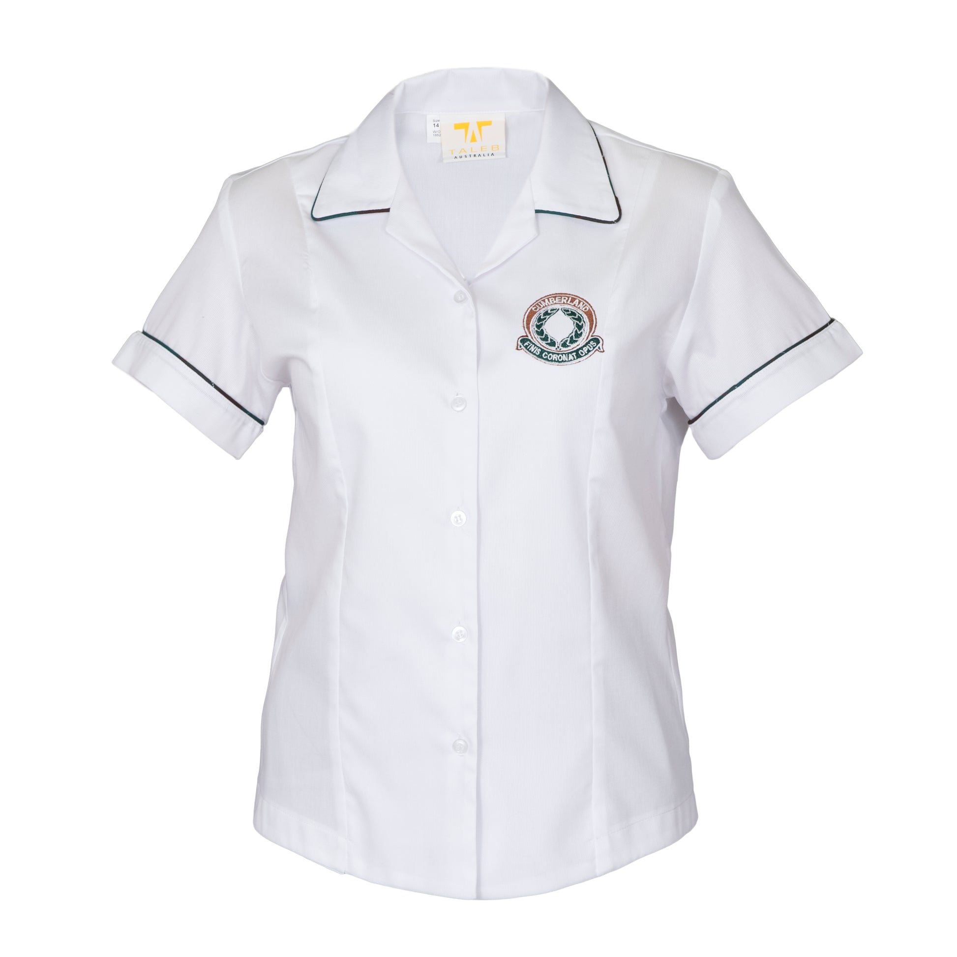 Girls Short Sleeve Blouse Cumberland High School Uniform Shop girls-short-sleeve-blouse-cumberland-high-school-uniform-shop